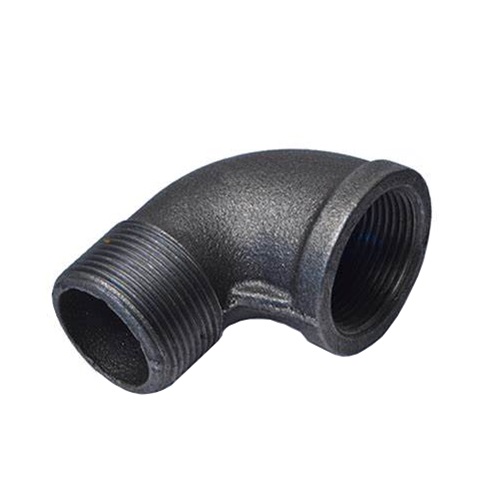    DN6 (1/8" NB) BSP BLACK MALLEABLE IRON MXF STREET ELBOW 90°