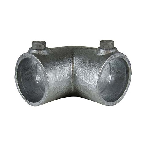 KC-125-A (3/4" NB) HANDRAIL CLAMP 90° ELBOW GALVANISED