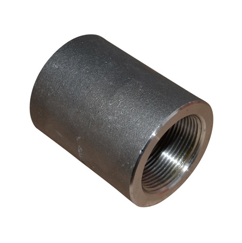   DN15 (1/2" NB) BSPT 3000# FS EQUAL COUPLING A105N