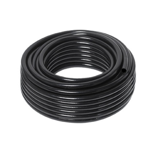   12.50mm (1/2") ID BLACK HEAVY DUTY PVC BRAIDED HOSE (30 MTR)