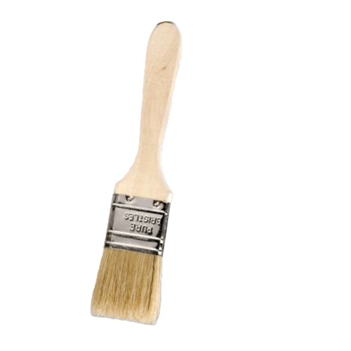 1" WOODEN HANDLE BRUSH FOR CEMENT & CLEANER