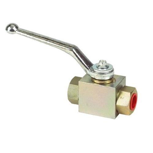   DN15 NPT 500 BAR CS BALL VALVE LEVER OP