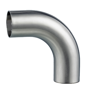 1/2" OD HYGIENIC BEND 90° (R=1.5D) POLISHED 1.5mm THK SS 316