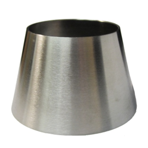 1.50" X 1.00" OD HYGIENIC CONCENTRIC REDUCER POLISHED 1.5mm THK SS 316