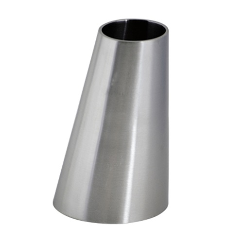 2" X 1/2" OD HYGIENIC ECCENTRIC REDUCER POLISHED 1.5mm THK SS 316