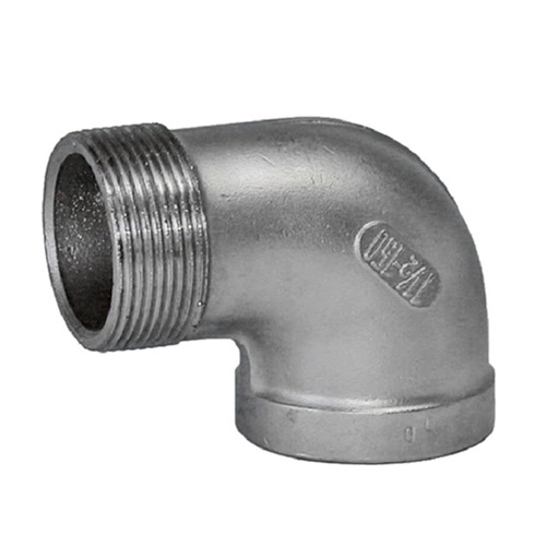    DN8 (1/4" NB) BSP 150# STREET (MXF) ELBOW 90° SS 316