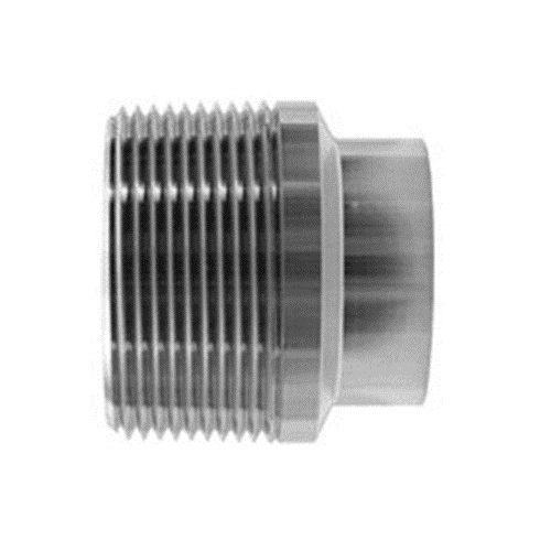 1" BSPT MALE X 1" OD HYG. SPIGOT WELD ADAPTOR