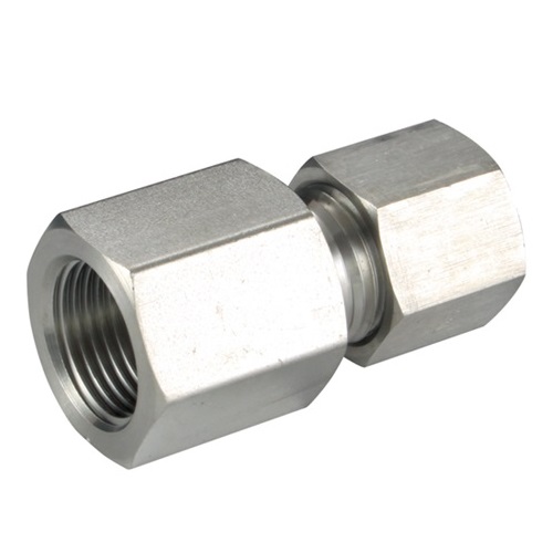    12mm OD COMPRESSION x 1/2" FEMALE NPT ADAPTOR T.F. SS 316 