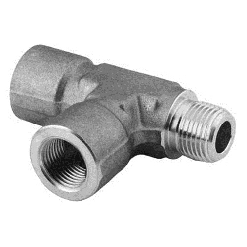   DN15 (1/2" NB) NPT STREET TEE (FOR USE WITH COMPRESSION) SS 316