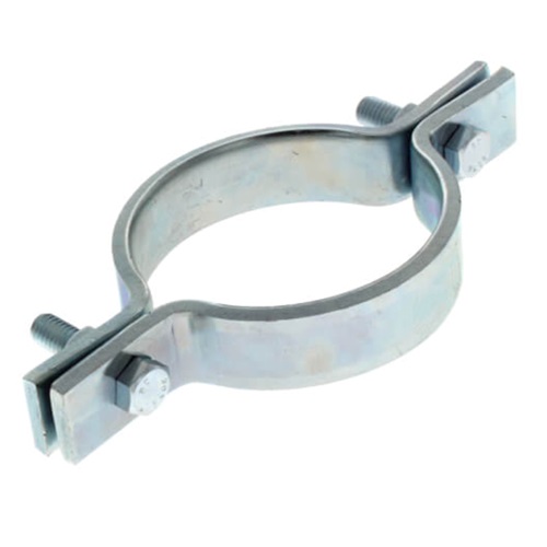 [FAS-OBR-NB-80-ZP]   DN80 (3" NB) UN-BOSSED SPLIT BAND HANGER ZP