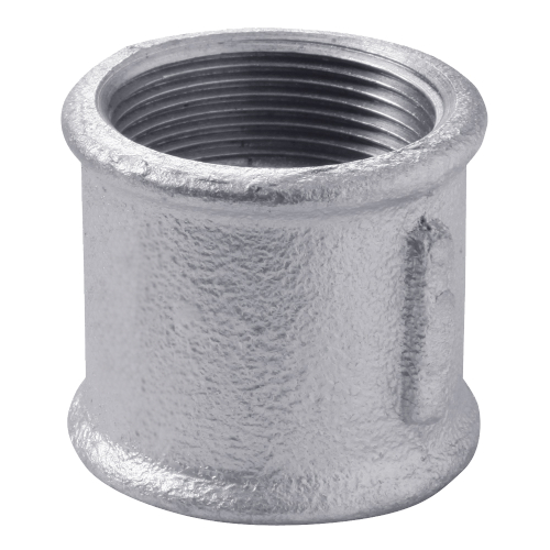 [MI-NB-BSP-SOC-8-GAL]    DN8 (1/4" NB) BSP GALVANISED MALLEABLE IRON SOCKET